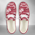 NCAA Arkansas Razorbacks Custom Name Hey Dude Shoes 05 M22