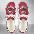 NCAA Arkansas Razorbacks Custom Name Hey Dude Shoes 07 M7