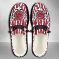 NCAA Arkansas Razorbacks Custom Name Hey Dude Shoes 08 M7