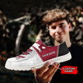 NCAA Arkansas Razorbacks Custom Name Hey Dude Shoes 09 M79