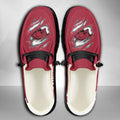 NCAA Arkansas Razorbacks Custom Name Hey Dude Shoes 10 M79