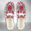 NCAA Arkansas Razorbacks Custom Name Hey Dude Shoes 12 M79