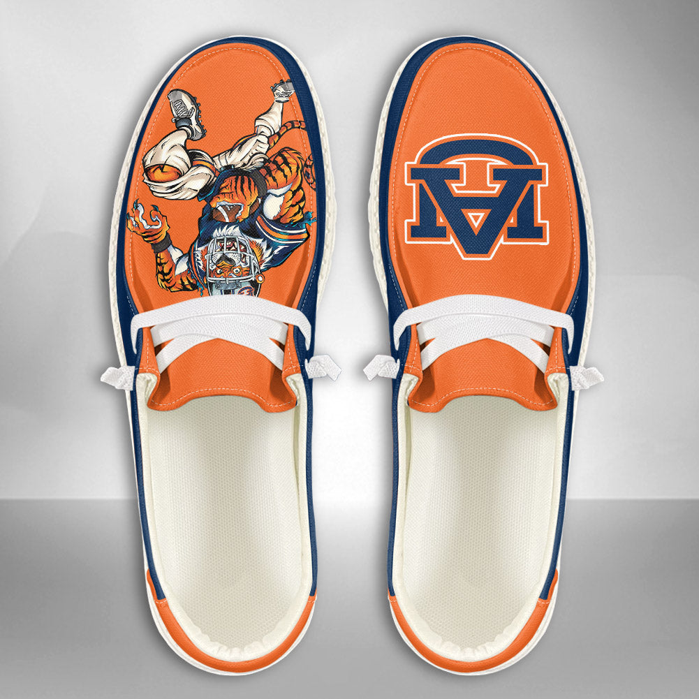 NCAA Auburn Tigers - Custom Name Hey Dude Shoes 02