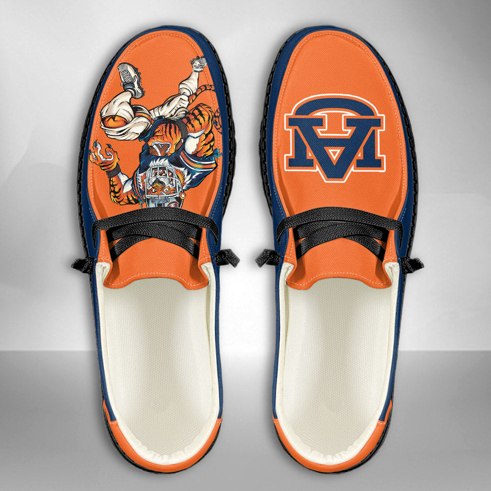 NCAA Auburn Tigers - Custom Name Hey Dude Shoes 02