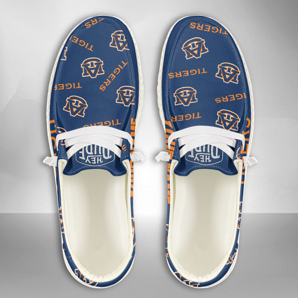 NCAA Auburn Tigers - Custom Name Hey Dude Shoes 02