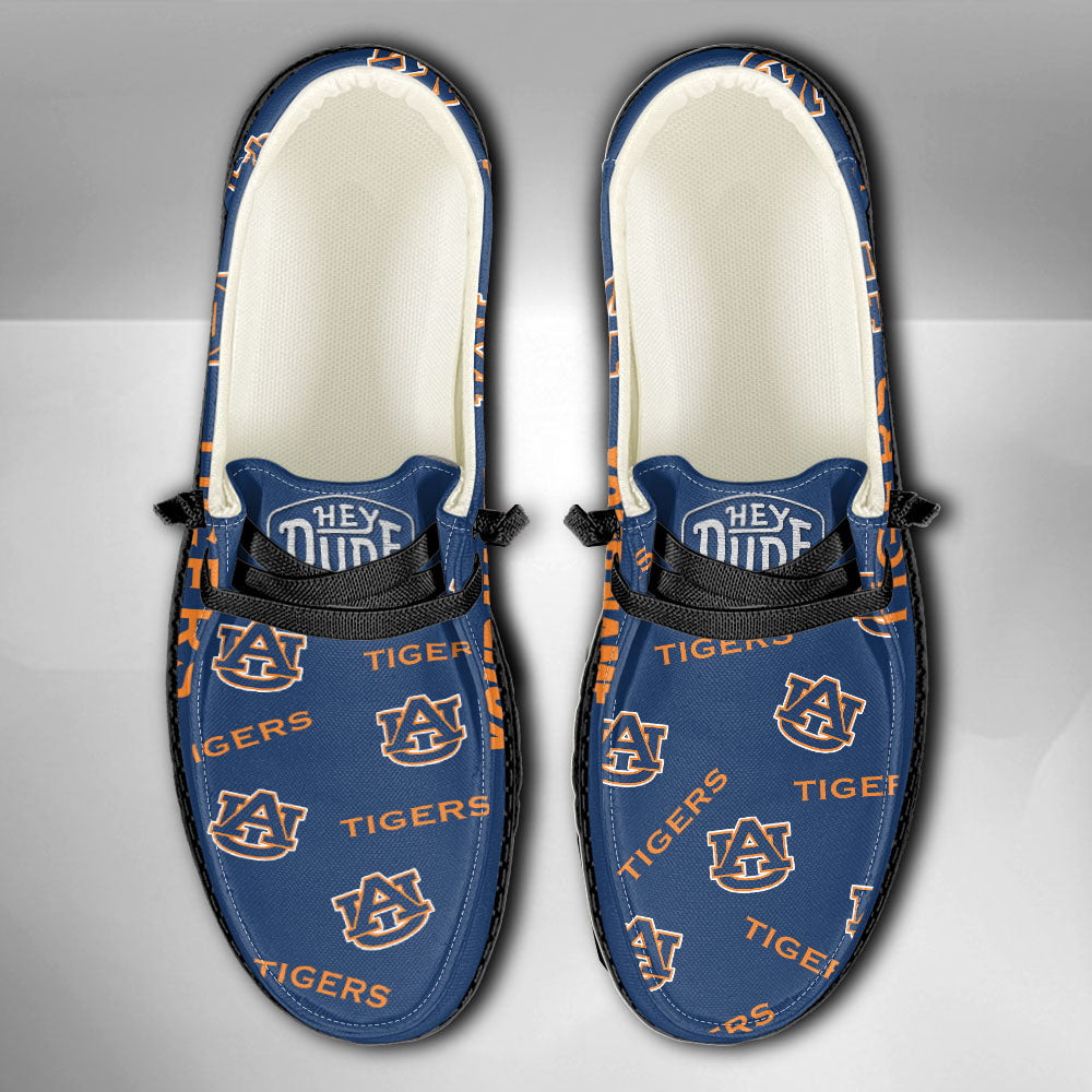 NCAA Auburn Tigers - Custom Name Hey Dude Shoes 02