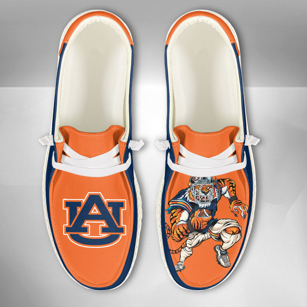 NCAA Auburn Tigers - Custom Name Hey Dude Shoes 02
