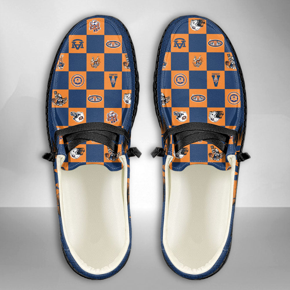 NCAA Auburn Tigers Custom Name Hey Dude Shoes 01 CH1
