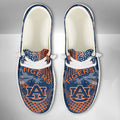 NCAA Auburn Tigers Custom Name Hey Dude Shoes 03 M7