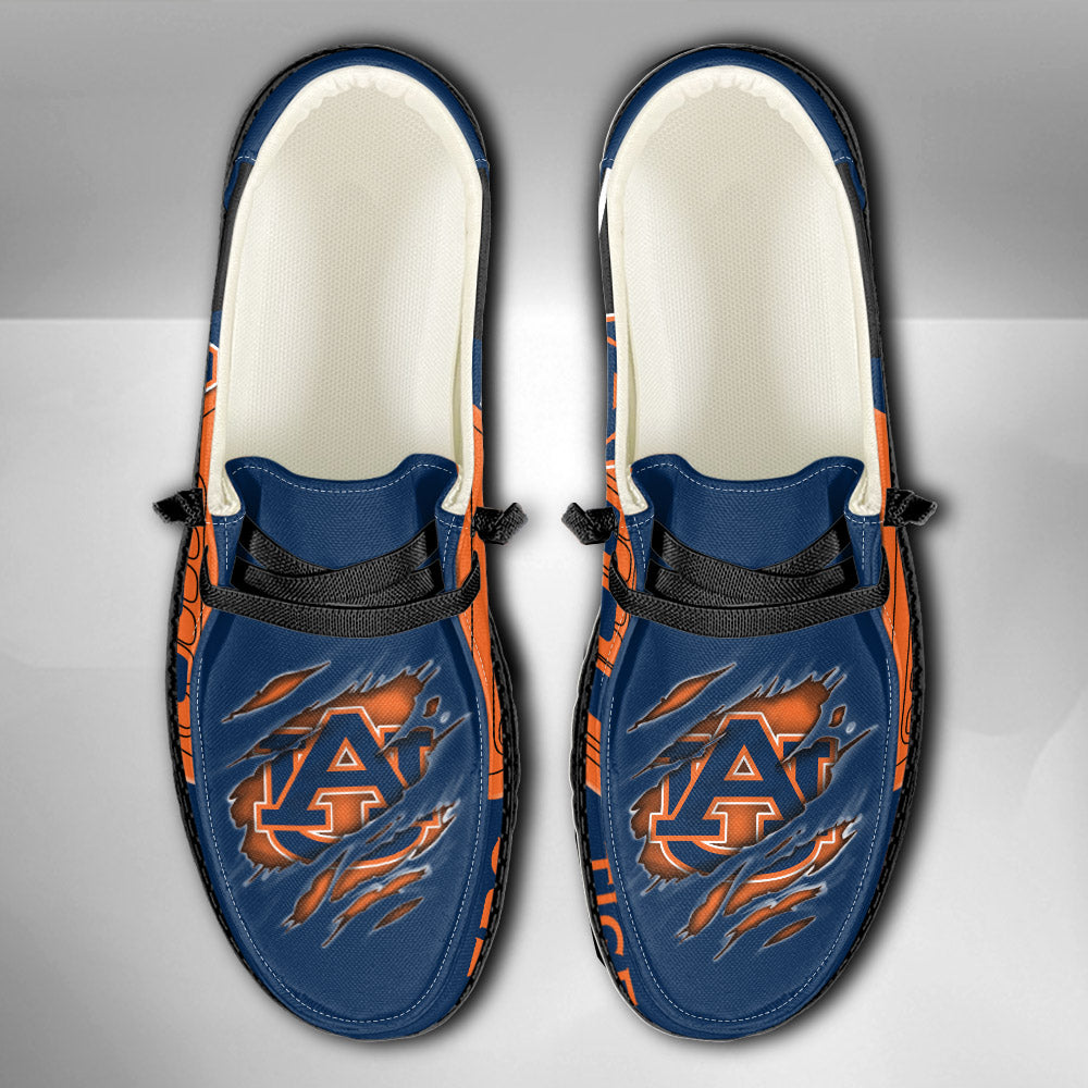 NCAA Auburn Tigers Custom Name Hey Dude Shoes 07 M7