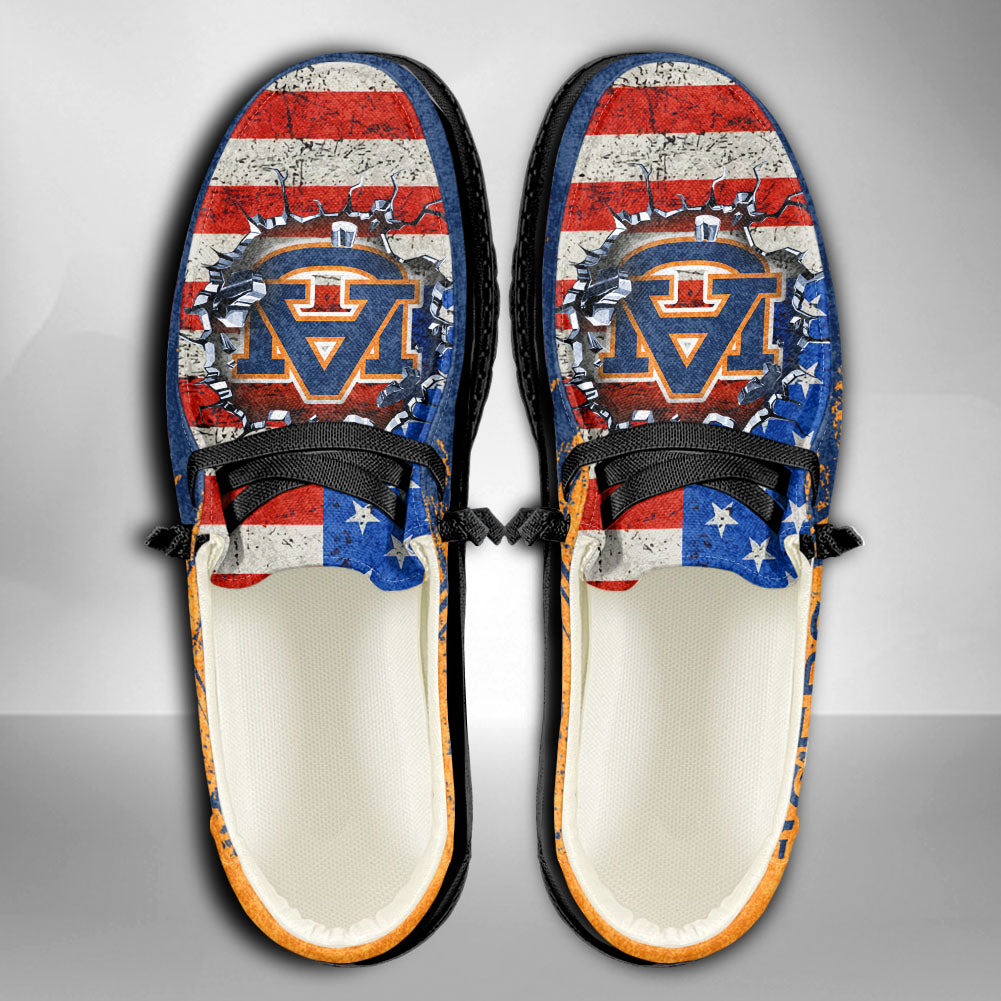 NCAA Auburn Tigers Custom Name Hey Dude Shoes 07 M79