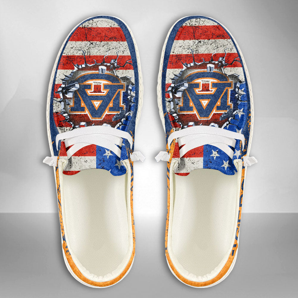 NCAA Auburn Tigers Custom Name Hey Dude Shoes 07 M79