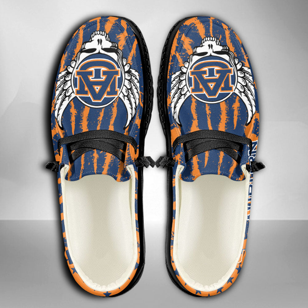 NCAA Auburn Tigers Custom Name Hey Dude Shoes 08 M7
