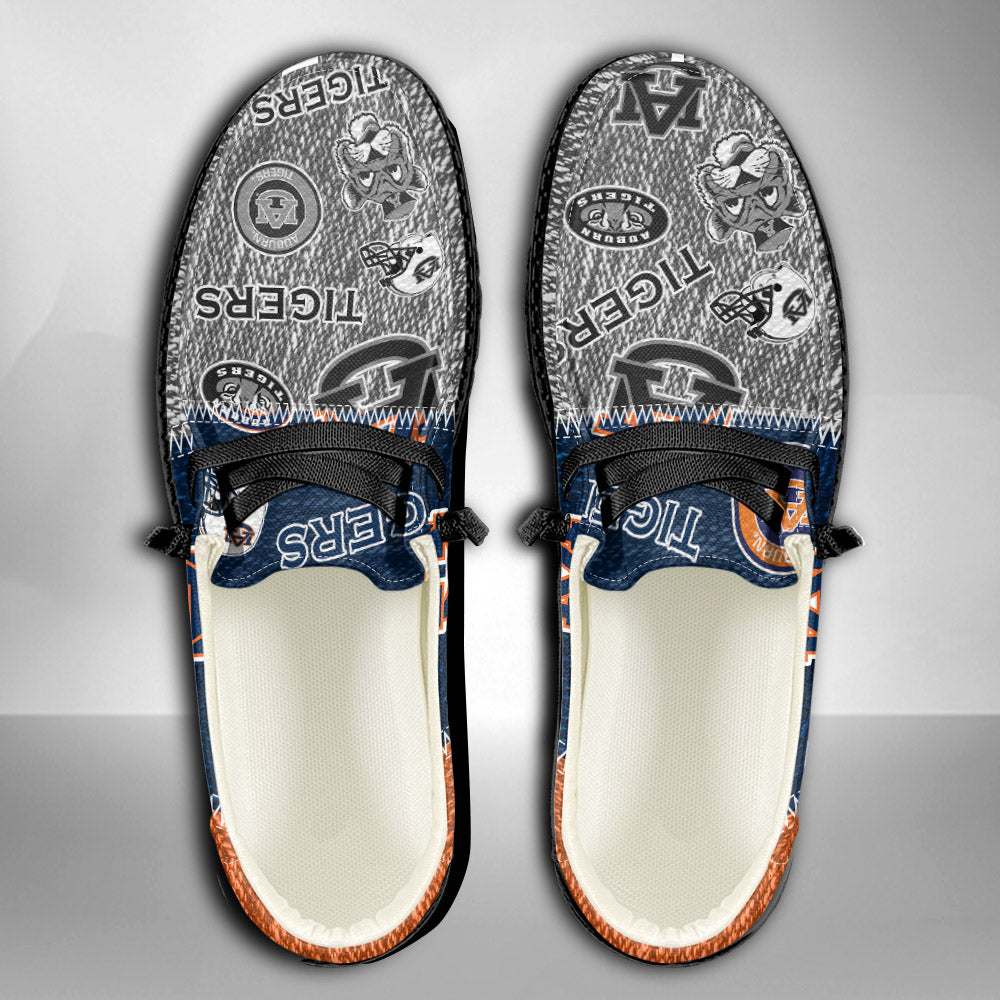 NCAA Auburn Tigers Custom Name Hey Dude Shoes 08 M79