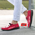 NCAA Ball State Cardinals Custom Name Hey Dude Shoes 01 M7