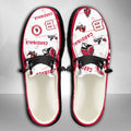 NCAA Ball State Cardinals Custom Name Hey Dude Shoes 04 M79