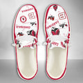 NCAA Ball State Cardinals Custom Name Hey Dude Shoes 04 M79