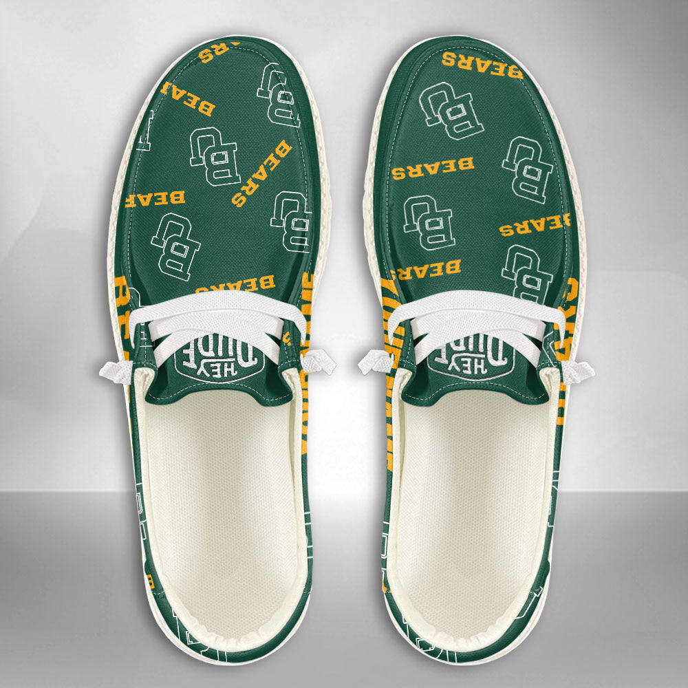 NCAA Baylor Bears - Custom Name Hey Dude Shoes X03