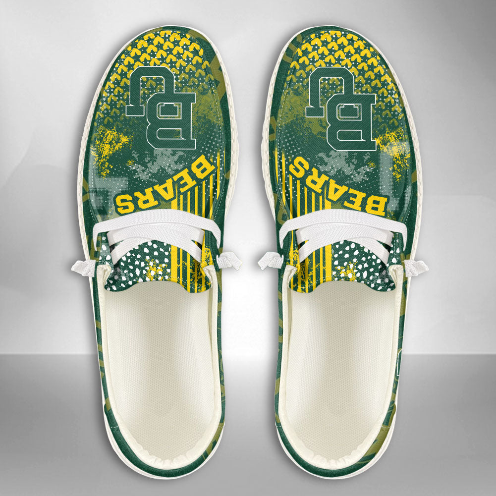 NCAA Baylor Bears Custom Name Hey Dude Shoes 03 M7