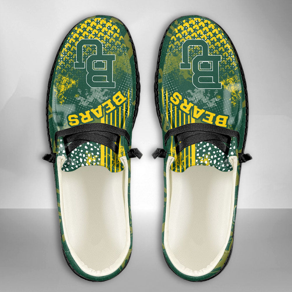 NCAA Baylor Bears Custom Name Hey Dude Shoes 03 M7