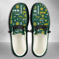 NCAA Baylor Bears Custom Name Hey Dude Shoes 04 M7