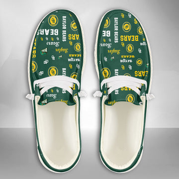 NCAA Baylor Bears Custom Name Hey Dude Shoes 06 M79