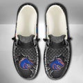 NCAA Boise State Broncos Custom Name Hey Dude Shoes 15 M79
