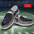 NCAA Boise State Broncos Custom Name Hey Dude Shoes 15 M79