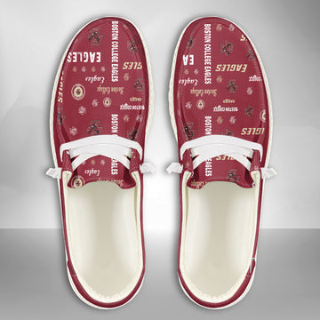 NCAA Boston College Eagles Custom Name Hey Dude Shoes 06 M79