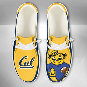 NCAA California Golden Bears - Custom Name Hey Dude Shoes 02