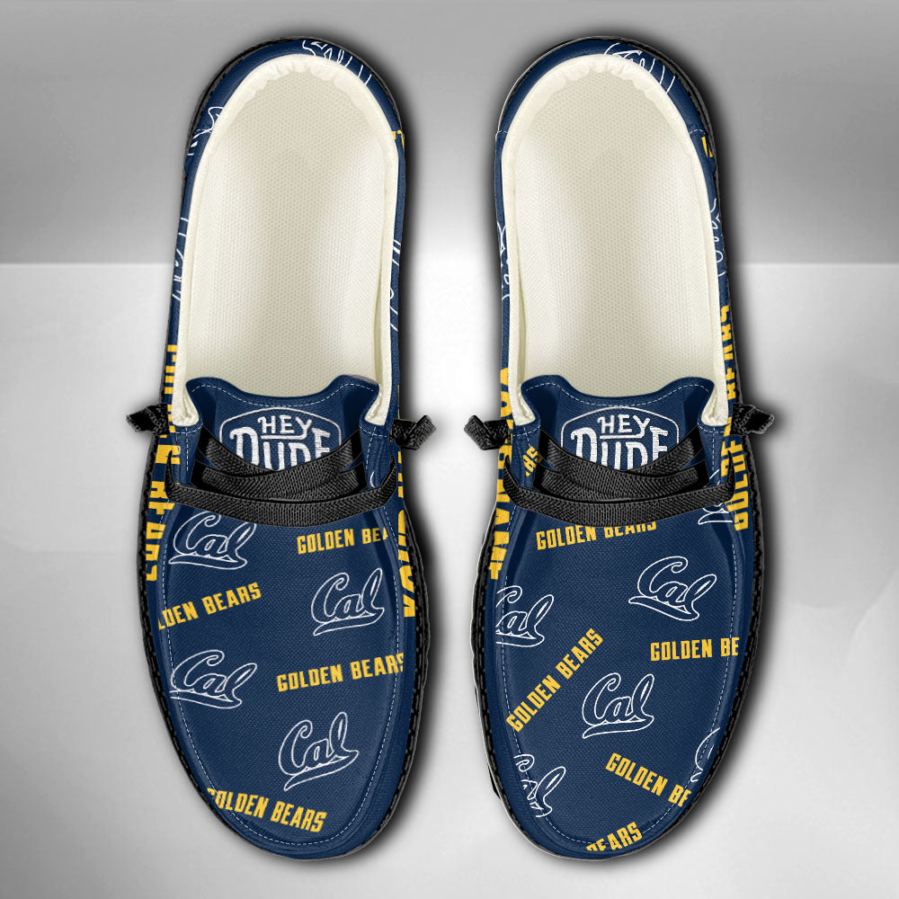 NCAA California Golden Bears - Custom Name Hey Dude Shoes X03