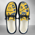 NCAA California Golden Bears Custom Name Hey Dude Shoes 02 M12