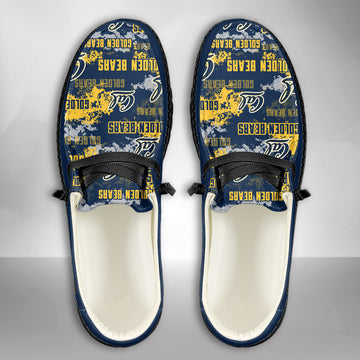 NCAA California Golden Bears Custom Name Hey Dude Shoes 05 M79
