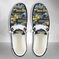 NCAA California Golden Bears Custom Name Hey Dude Shoes 05 M79
