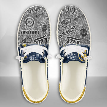 NCAA California Golden Bears Custom Name Hey Dude Shoes 08 M79