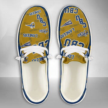 NCAA CBU Lancers Custom Name Hey Dude Shoes 01 M7