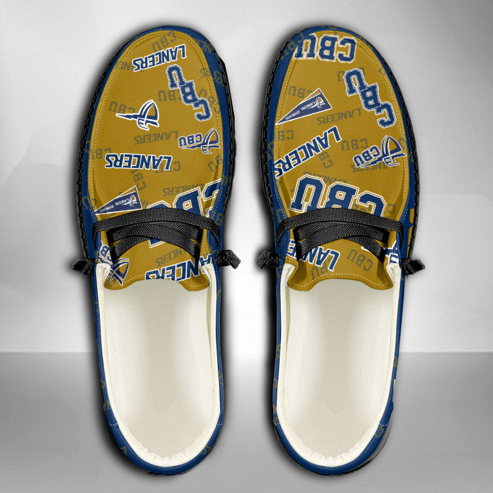 NCAA CBU Lancers Custom Name Hey Dude Shoes 01 M7