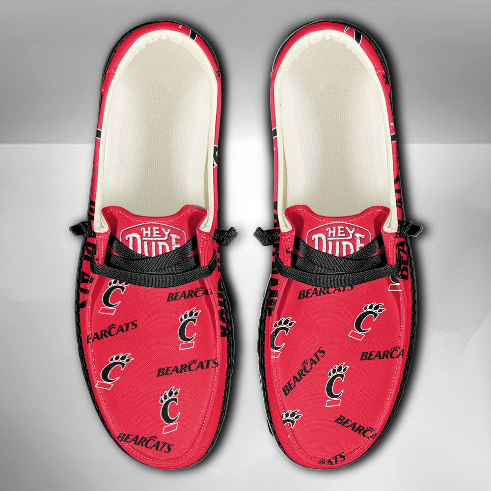NCAA Cincinnati Bearcats - Custom Name Hey Dude Shoes X03