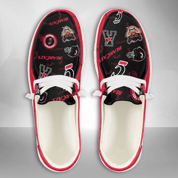 NCAA Cincinnati Bearcats Custom Name Hey Dude Shoes 04 M79