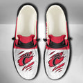 NCAA Cincinnati Bearcats Custom Name Hey Dude Shoes 09 M79