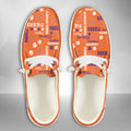 NCAA Clemson Tigers Custom Name Hey Dude Shoes 04 M7