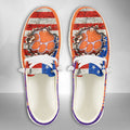 NCAA Clemson Tigers Custom Name Hey Dude Shoes 07 M79