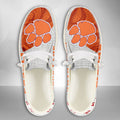 NCAA Clemson Tigers Custom Name Hey Dude Shoes 13 M79