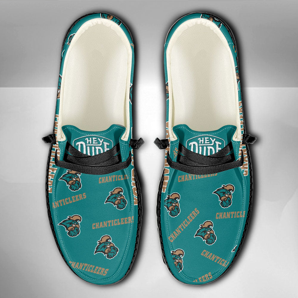 NCAA COASTAL CAROLINA CHANTICLEERS - Custom Name Hey Dude Shoes X03