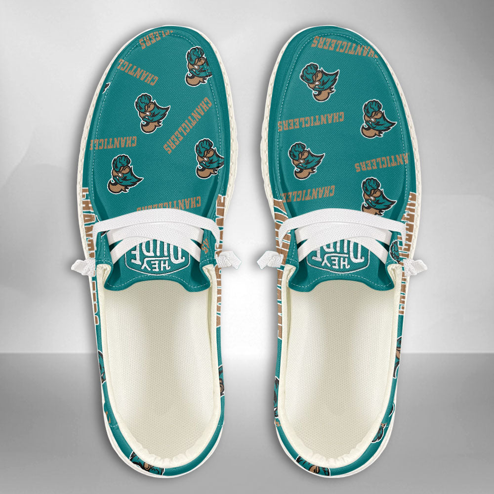 NCAA COASTAL CAROLINA CHANTICLEERS - Custom Name Hey Dude Shoes X03