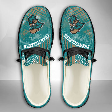 NCAA COASTAL CAROLINA CHANTICLEERS Custom Name Hey Dude Shoes 03 M7