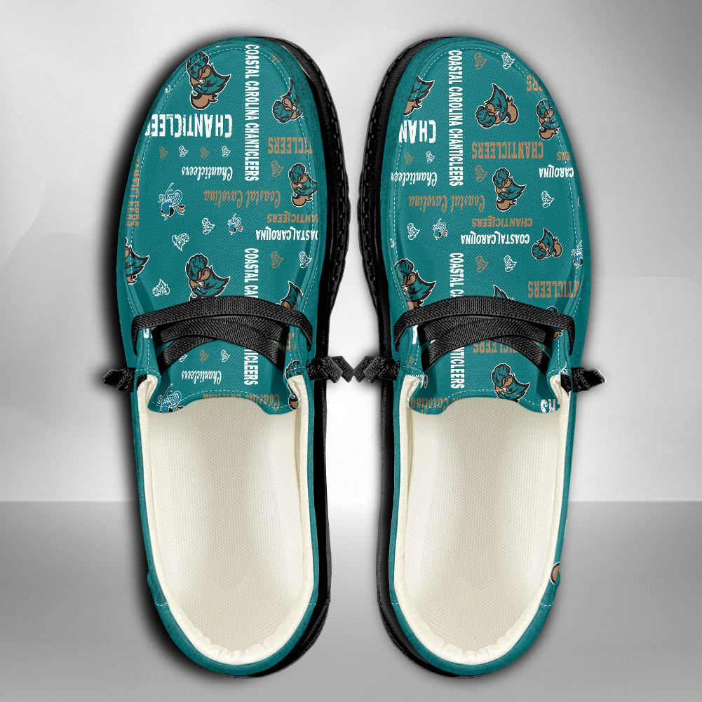 NCAA COASTAL CAROLINA CHANTICLEERS Custom Name Hey Dude Shoes 06 M79