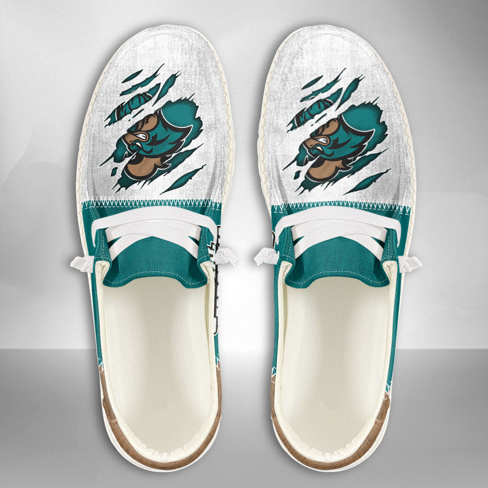 NCAA COASTAL CAROLINA CHANTICLEERS Custom Name Hey Dude Shoes 09 M79