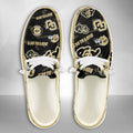 NCAA Colorado Buffaloes Custom Name Hey Dude Shoes 04 M79