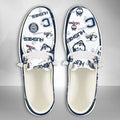 NCAA Connecticut Huskies Custom Name Hey Dude Shoes 01 M7